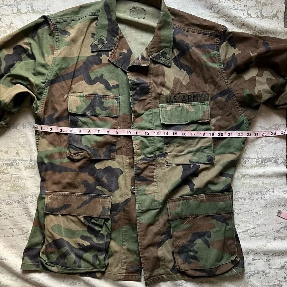 US Army issue 1990 Woodland Jacket camouflage vintage